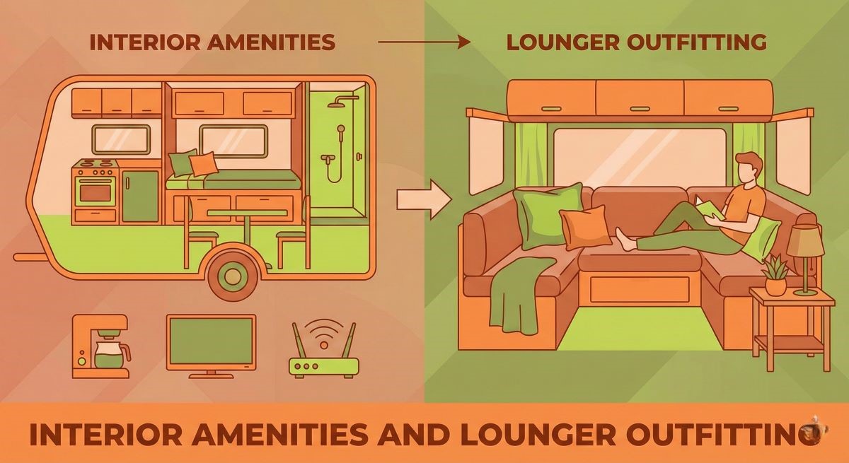 Interior Amenities and Lounger Outfitting